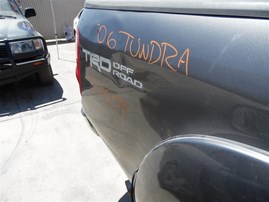 2006 TOYOTA TUNDRA CREW CAB SR5 GRAY 4.7 AT 2WD TRD OFF ROAD PKG Z20099